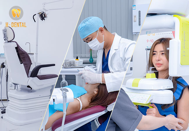 Nha khoa H Dental trang bị dụng cụ hiện đại và cao cấp nhất