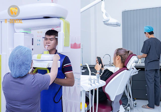Phòng khám H Dental được trang bị máy móc hiện đại và tiên tiến nhất